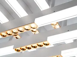 Сучасна стельова LED-люстра Diasha 2532WH+WH dimmer біла, 60 Вт, з пультом і димером, 68 см, 6-16m2 - мініатюра 5