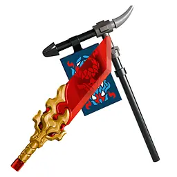 Конструктор LEGO Ninjago Розбійник: Робот-вершник на драконі 584 деталі (71843) - мініатюра 10