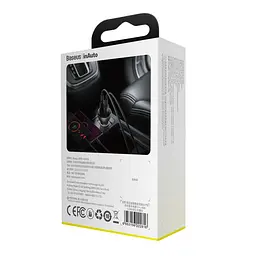 Автомобільний зарядний пристрій Baseus Gray CCBX-B0G - мініатюра 3