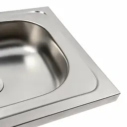 Кухонна мийка з нержавіючої сталі Platinum 4050 (0,4/120 мм), Нержавіюча сталь - мініатюра 3