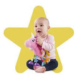 Розвиваюча іграшка Lamaze Рожевий єдиноріг (LC27561) - мініатюра 5