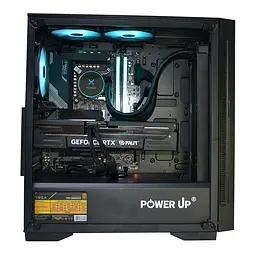 Робоча станція Power Up Desktop #665 Ryzen 9 9950x/128 GB/HDD 6 TB/SSD 2TB/GeForce RTX 5090 32 Gb - мініатюра 3