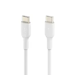 Кабель Belkin USB-C > USB-C заряджання/синхронізації 1м, 60Вт, Type-C, PVC, білий teh0013652 - мініатюра 3