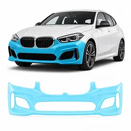 Антигравійна захисна бронеплівка за лекалами для BMW 1 Series F40 2019-2024 - передній бампер