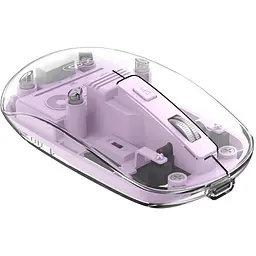 Комп'ютерна миша XO M12 Bluetooth wireless transparent Purple teh0022040