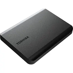 Зовнішній жорсткий диск Toshiba Canvio Basics 2022 2.5" 1TB USB 3.2 black (HDTB510EK3AA) - мініатюра 3