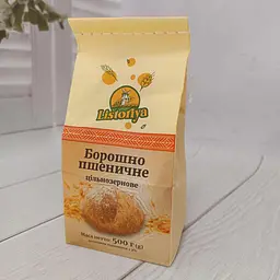 Борошно пшеничне цільнозернове ТМ Listoria, 500 г