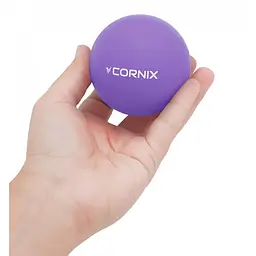 Масажний м'яч Cornix Lacrosse Ball 6.3 см XR-0119 Purple - мініатюра 2