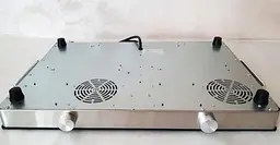Плита двокомфоркова інфрачервона Crownberg Cb-1327 електрична кухонна настільна 4000 W - мініатюра 7