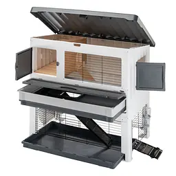 Клітка для кроликів та морських свинок Ferplast Grand Lodge 120 Plus сіра 115,5x73x117 см 57087800 - мініатюра 2