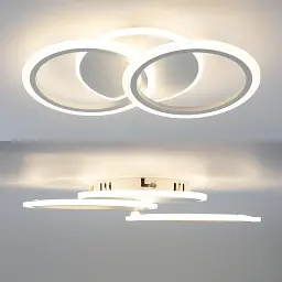 Cвітлодіодна люстра MOKA 3R 60 Вт 440x250x70 мм Біла ESLLSE - мініатюра 2