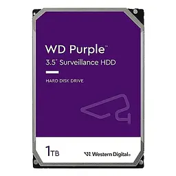 Накопичувач HDD SATA 1.0TB WD Purple 5400rpm 64MB (WD11PURZ)