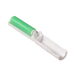 Багаторазовий липкий ролик для чищення одягу Semi Mini складаний Green - мініатюра 2