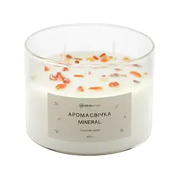 Аромасвічка 99IDEAS MINERAL - Сандалове дерево, 400 г