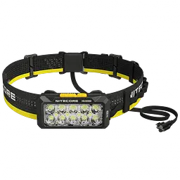 Налобний ліхтар Nitecore HU2000 Type-C 2000лм 160м білий + червоне світло (10 режимів)