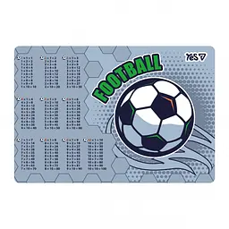Підкладка для столу Yes Football Таблиця множення сіра (492377)