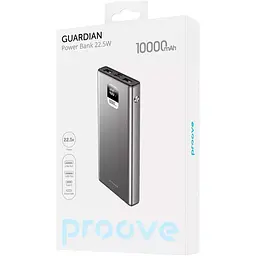 Зовнішній акумулятор Proove Guardian 10000mAh 22.5W Metal Gray (PBG122210004) [101135] - мініатюра 4