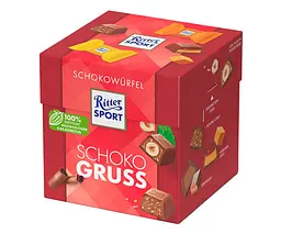 Цукерки Ritter Sport Schoko Gruss 176 г