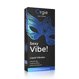 Рідкий вібратор Sexy Vibe, 15 мл Інтенсивність вібрації: середня для чутливих Orgie (Бразилія-Португалія) - мініатюра 4