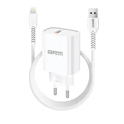 Зарядний пристрій Armorstandart AR012 1хUSB 24W with Lightning cable White (ARM69894) - мініатюра 1