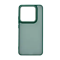 Противоударный чехол для Xiaomi Redmi Note 14 5G, Frame, зеленый, панель-накладка, термополиуретан TPU + поликарбонат PC, защита всего корпуса, защита кнопок и камеры, устойчив к деформациям, ArmorStandart (ARM82398)