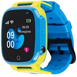 Дитячий розумний годинник Amigo GO008 Milky Glory Blue/Yellow