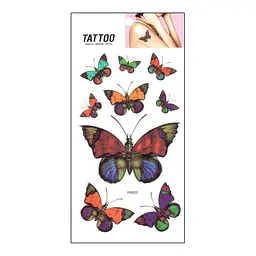 Тимчасове татуювання Метелик Tattoo 1020-HM655
