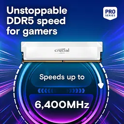 Модуль пам'яті DDR5 Crucial 2x16GB 6000MHz Pro OC White (CP2K16G60C36U5W) [147406] - мініатюра 4
