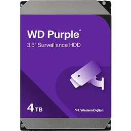 Жорсткий диск 3.5` WD Purple 4TB SATA 256MB (WD43PURZ) [141079]
