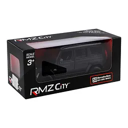 Машинка Uni-fortune Mersedes Benz G3 AMG, 1:35, матовий чорний (554991M) - мініатюра 3