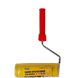 Валік HT TOOLS прижимний L=150мм 30 резиновий d 6мм з ручкою 92-6415