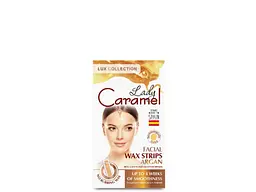 Віск для депіляції LADY CARAMEL 12шт обличчя Аргана