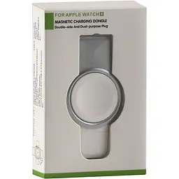 Бездротовий зарядний пристрій Apple Magnetic for Apple Watch Type-C male USB male White - мініатюра 2