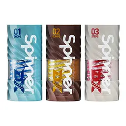 Мастурбатор Tenga Spinner DX 02 Bumps, з пружною стимулювальною спіраллю всередині, середній вплив - мініатюра 7