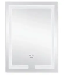 Дзеркало Kroner KRM Spiegel VR1 - 5080 з LED-підсвічуванням та антизапітнінням (CV030039) - мініатюра 3