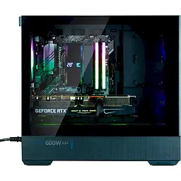 Корпус Zalman P30 AIR, Black, Mini Tower, без БЖ, для Micro ATX / Mini ITX, 1xType-C / 1xUSB 3.0, макс. CPU - 181 мм / VGA - 392 мм, 3x140 мм ARGB, бічна панель із загартованого скла - мініатюра 6