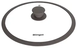 Кришка RINGEL Universal silicone 24см з силіконовими ободками та отвором для пару - мініатюра 3