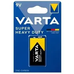 Батарейка Varta Крона 6F22 Superlife Zinc-Carbon х 1 (02022101411)