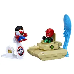 Набір іграшковий Hasbro Marvel Stunt Squad Герой проти лиходія Captain America vs Red Skull (F6895_F7064) 
