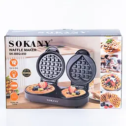Вафельница Sokany SK-BBQ-850 - мініатюра 4