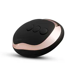Віброяйце Teazers Ribbed Vibrating Egg, 8 см (чорний) - мініатюра 9