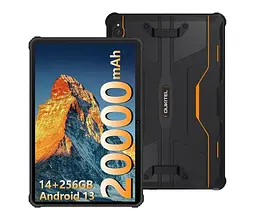 Планшет Oukitel RT6 8/256GB 4G Dual Sim Чорно-жовтогарячий - мініатюра 2