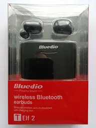 Навушники бездротові Bluedio T-Elf 2 чорні - мініатюра 4