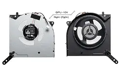 Вентилятор Lenovo кулер (GPU Fan 10V) для моделей ноутбука Legion 7 16ACHG6 (82N6) (NS8CC15-20J02)