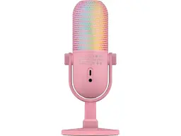 Мікрофон для ПК/ для стрімінгу, подкастів Razer Seiren V3 Chroma Quartz (RZ19-05060300-R3M1) - мініатюра 3