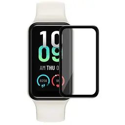 Полімерна плівка 3D (full glue) (тех.пак) для Xiaomi Amazfit Band 7 Чорний