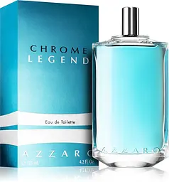 Оригінал Azzaro Chrome Legend 125 мл Туалетна вода - мініатюра 2