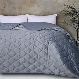Покривало MirSon №5052 Velor charm Dark grey 150х210 см (2200008376895)