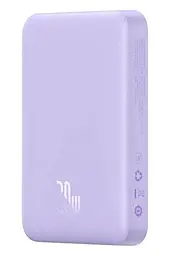 Бездротовий портативний акумулятор - зарядний Baseus Magnetic Mini 20 W 10000 mAh (PPCX110205) фіолетовий - мініатюра 2