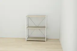 Етажерка 3/60 Ferrum-decor Серії Коннект 73x60x28 білий ДСП Дуб Сонома 16мм (FRD-104263) - мініатюра 4